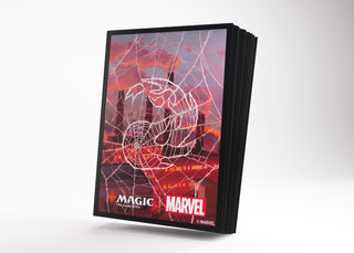 Deck Sleeves - Gamegenic - Premium Art Sleeve - Magic: The Gathering - Marvel's Spider-Man - Mountain (105.ct)
