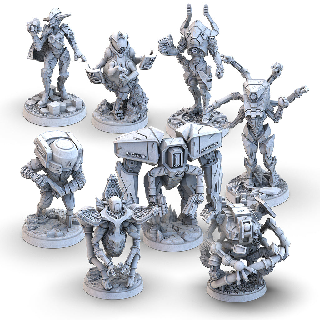 ISS Vanguard: Deadly Frontier Expansion – New Sci-Fi Board Game Campaign, 1-4 Players, 90-120 Min