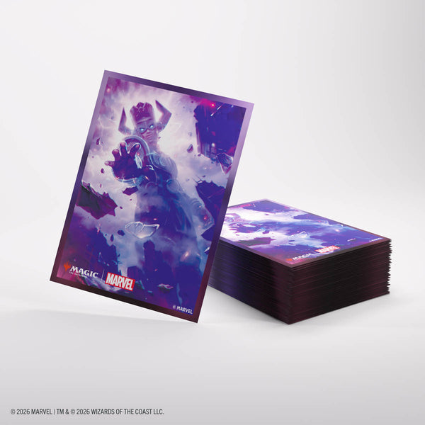 Deck Sleeves - Gamegenic - Premium Art Sleeve - MtG - Marvel Super Heroes - Galactus Token (105 ct.)