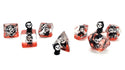 Dice - Old School - Polyhedral Set (7 ct.) - Infused - Demon - Black