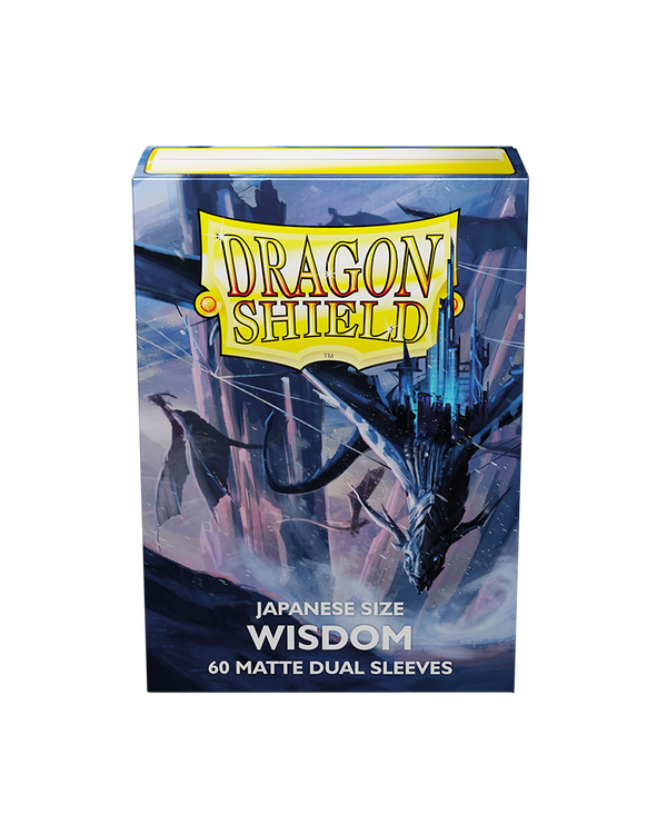 Deck Sleeves (Small) - Dragon Shield - Japanese - Matte Dual - Wisdom (60 ct.)