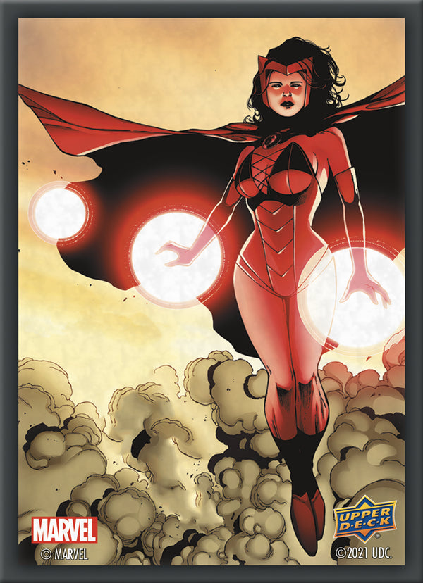 Deck Sleeves - Upper Deck - Deck Protector - Marvel - Scarlet Witch (65 ct.)