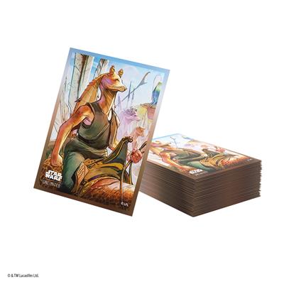 (NOT FOR SALE UNTIL 10/09/2026) Deck Sleeves - Gamegenic - Star Wars: Unlimited TCG - Premium Art Sleeves - Jar Jar Binks