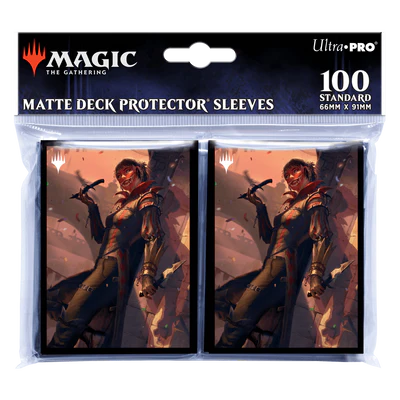 Deck Sleeves - Ultra Pro - Deck Protector - Magic: The Gathering - Murders at Karlov Manor V2 (100 ct.) - Massacre Girl, Known Killer