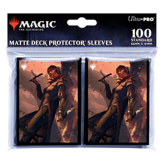 Deck Sleeves - Ultra Pro - Deck Protector - Magic: The Gathering - Murders at Karlov Manor V2 (100 ct.) - Massacre Girl, Known Killer