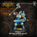 Warmachine MKIV - Cygnar Storm Legion - Major Anson Wolfe