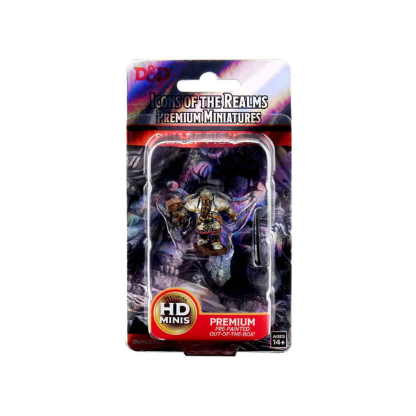D&D - Icons of the Realms - Premium Painted Miniatures - Male Dwarf Fighter