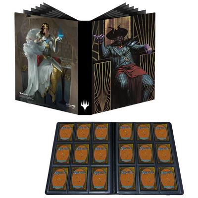 Binder - Ultra Pro - 9-Pocket Album - PRO-Binder - Magic: The Gathering - Streets of New Capenna - Ob Nixilis and Elspeth