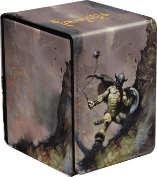 Deck Box - Ultra Pro - Alcove Flip - Frank Frazetta - Warrior With Ball and Chain