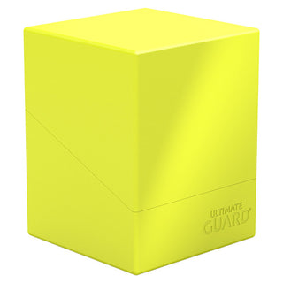 Deck Box - Ultimate Guard - Boulder Deck Case 100+ - Solid Color Neon Yellow