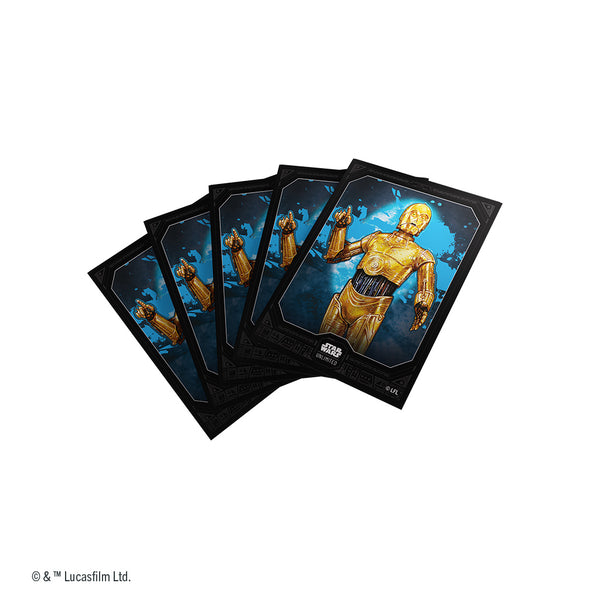 Deck Sleeves - Gamegenic - Star Wars: Unlimited TCG - Premium Art Sleeves - C-3PO