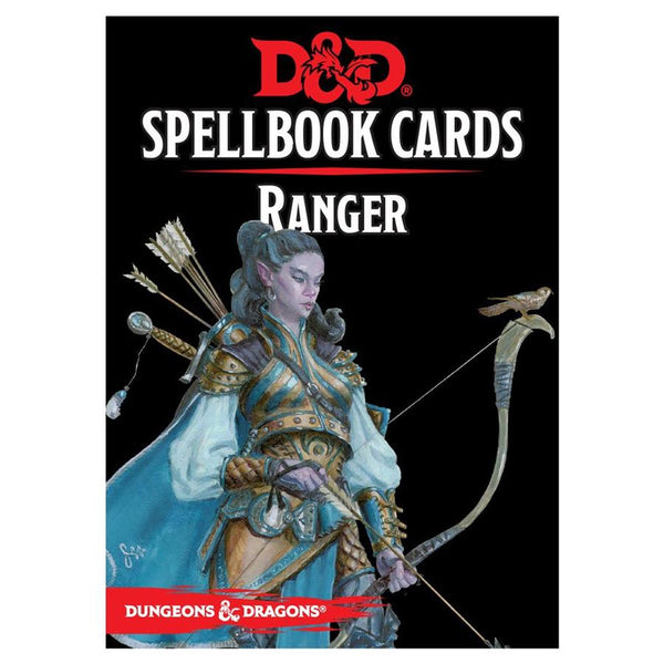 D&D RPG - Reference Cards - Spellbook Cards - Ranger Deck (46 cards)