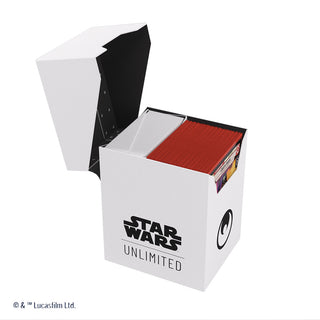 Deck Box - Gamegenic - Star Wars: Unlimited - Soft Crate - White/Black
