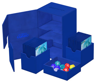 Deck Box - Ultimate Guard - Twin Flip 'n' Tray 160+ - Monocolor Blue