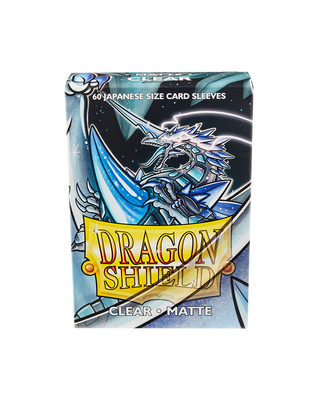 Deck Sleeves (Small) - Dragon Shield - Japanese - Matte - Clear (60 ct.)