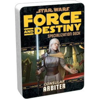 Star Wars RPG - Force and Destiny - Specialization Deck - Arbiter