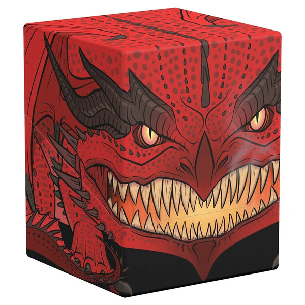 Deck Box - Ultimate Guard - Squaroes - Dungeons & Dragons - Red Dragon