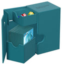 Deck Box - Ultimate Guard - Flip 'n' Tray 80+ - Xenoskin - Monocolor Petrol
