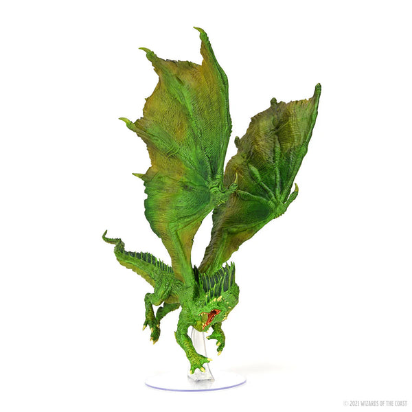 D&D - Icons of the Realms - Premium Painted Miniatures - Adult Green Dragon