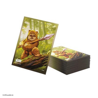 (NOT FOR SALE UNTIL 10/09/2026) Deck Sleeves - Gamegenic - Star Wars: Unlimited TCG - Premium Art Sleeves - Wicket