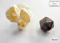 Dice - Chessex - Mini-Polyhedral Set (7 ct.) - Scarab - Blue Blood/Gold