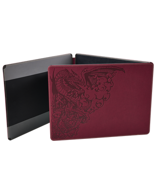RPG Storage - Dragon Shield - Game Master Screen - Blood Red