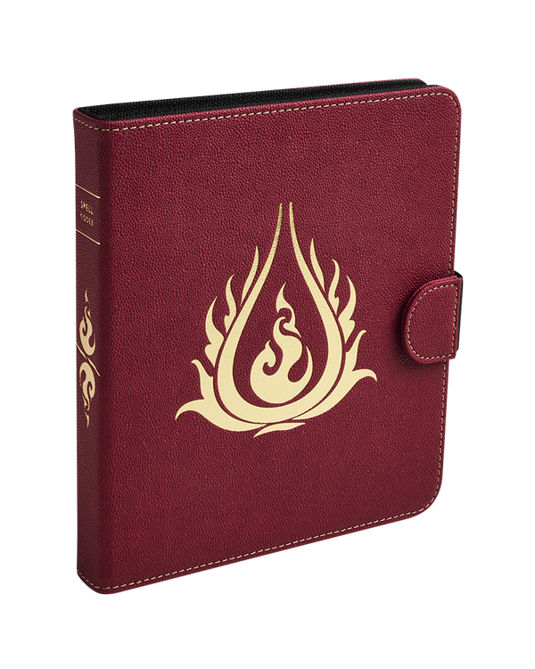 RPG Storage - Dragon Shield - Spell Codex - Blood Red