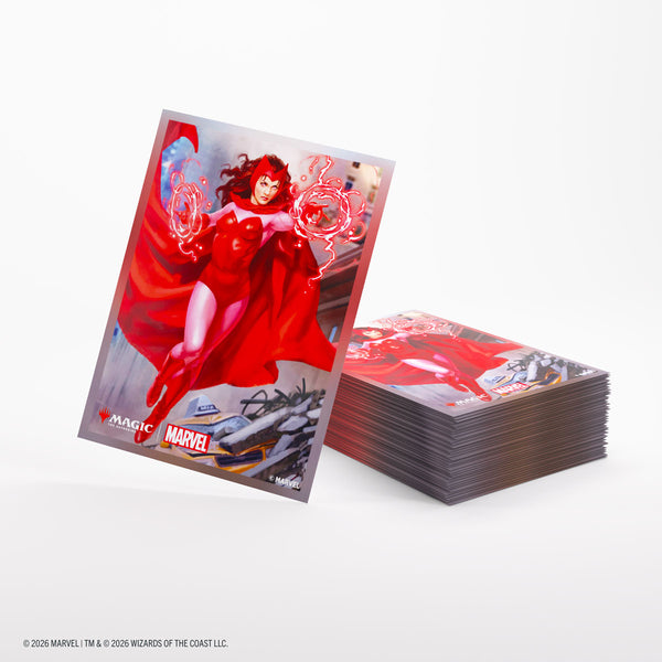 Deck Sleeves - Gamegenic - Premium Art Sleeve - MtG - Marvel Super Heroes - The Scarlet Witch (105 ct.)