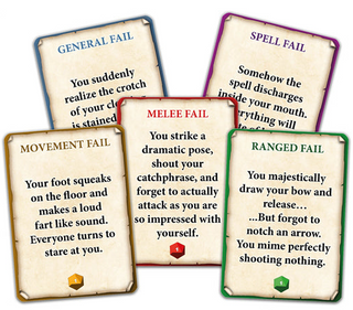 Epic RPG Fails Card Deck