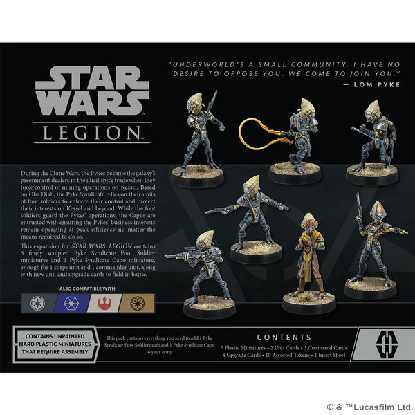 Star Wars Legion - Pyke Syndicate Foot Soldiers Unit Expansion
