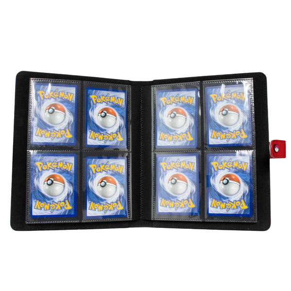 Binder - Ultra Pro - 4-Pocket Premum Snap Binder - Pokémon - Red