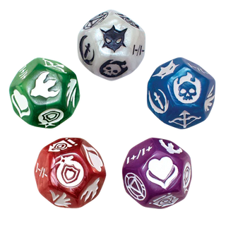 Dice - Ultra Pro - D12 Set (5 ct.) - Magic The Gathering Dice - 12 Sided Keyword Counters