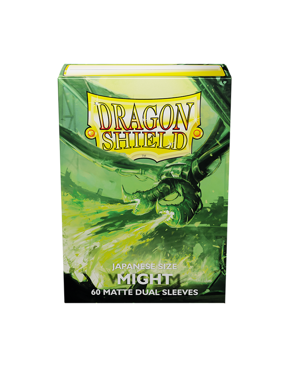 Deck Sleeves (Small) - Dragon Shield - Japanese - Matte Dual - Might (60 ct.)