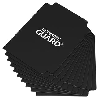 Dividers - Ultimate Guard - Standard Size Card Dividers - Black (10 ct.)