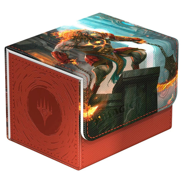 Deck Box - Ultimate Guard - Sidewinder 100+ - Xenoskin - MtG - Reality Fracture - Ajani Unrelenting