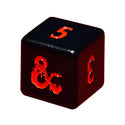 Dice - Ultra Pro - D6 Set (4 ct.) - Heavy Metal - Dungeons & Dragons - Black/Red