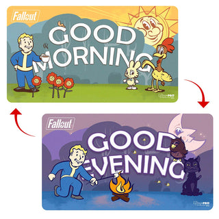 Playmat - Ultra Pro - Fallout - Double-Sided - Good Morning/Good Evening