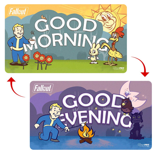 Playmat - Ultra Pro - Fallout - Double-Sided - Good Morning/Good Evening