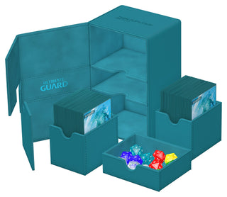 Deck Box - Ultimate Guard - Twin Flip 'n' Tray 160+ - Monocolor Petrol