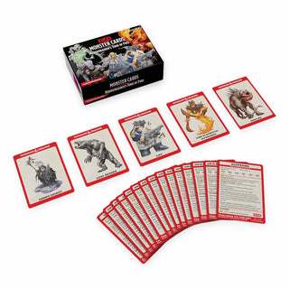 D&D RPG - Reference Cards - Monster Cards - Mordenkainen's Tome of Foes (109 cards)