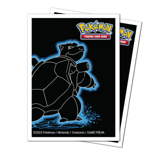 Deck Sleeves - Ultra Pro - Apex - Pokémon - Neon Kanto - Blastoise (105 ct.)