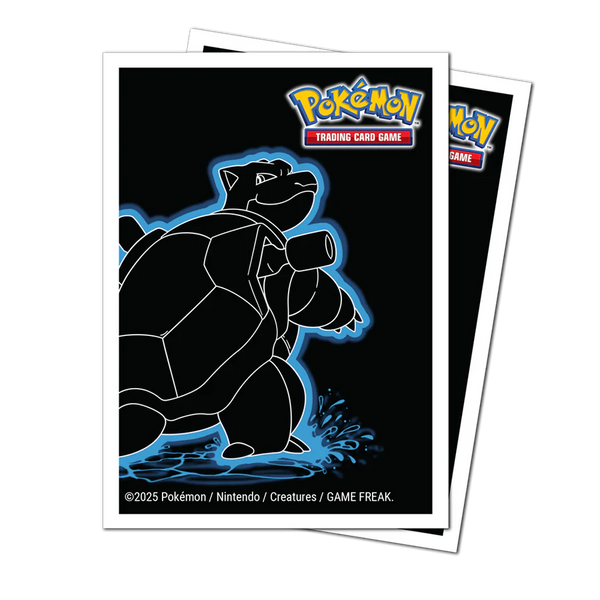 Deck Sleeves - Ultra Pro - Apex - Pokémon - Neon Kanto - Blastoise (105 ct.)