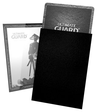 Deck Sleeves (Small) - Ultimate Guard - Katana - Japanese - Black (60 ct.)