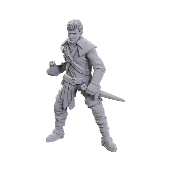 Pathfinder Deep Cuts - Unpainted Miniatures - Cutpurses Male & Female