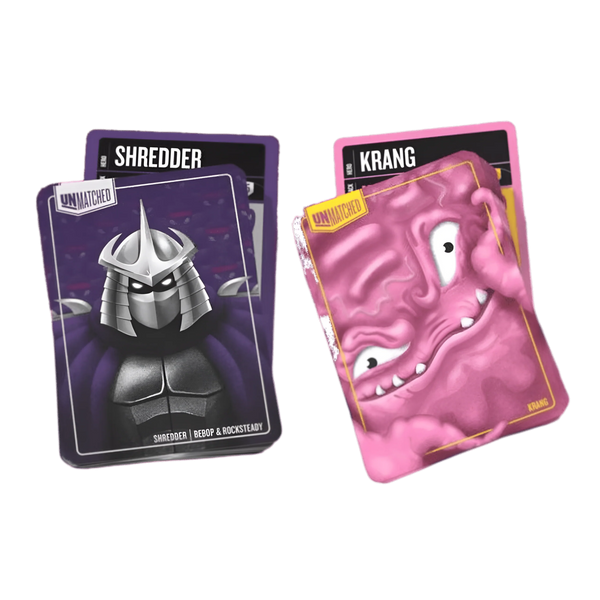 Unmatched Adventures - Teenage Mutant Ninja Turtles - Krang vs Shredd Hero Decks Expansion