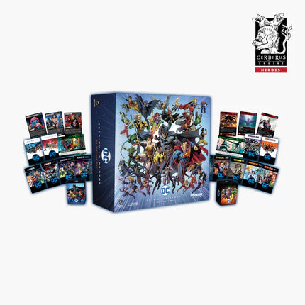 DC Comics - DC Deck-Building Game - Multiverse Box - Version 2: Super Heroes Edition