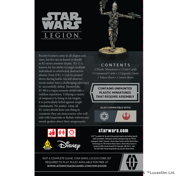 Star Wars Legion - IG-Series Assassin Droids Operative Expansion