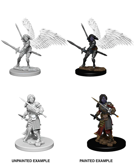 D&D - Nolzur's Marvelous Unpainted Miniatures - Aasimar Female Paladin