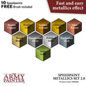 Painting - The Army Painter - Speedpaint Metallics Set 2.0