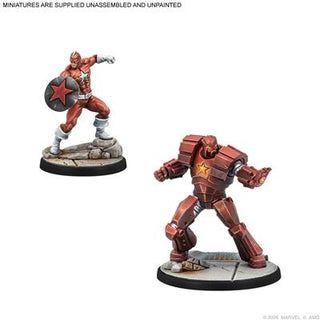 (NOT FOR SALE UNTIL 08/21/2026) Marvel Crisis Protocol - Winter Guard Character Pack
